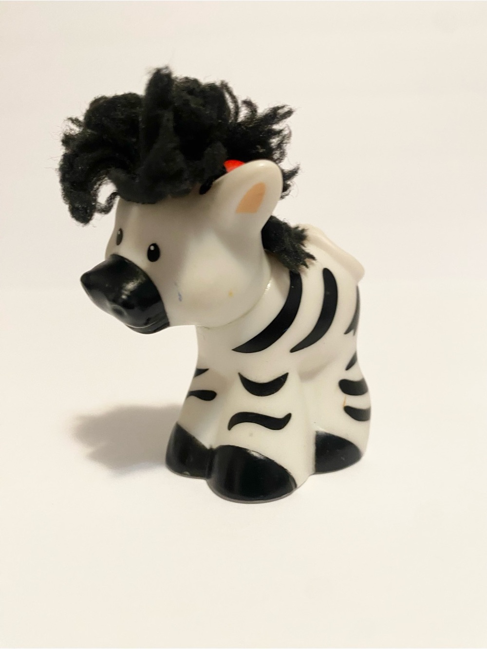 Little People Zebra Touch Feel Hair Mane Animal Noahs Ark Fisher Price 4/$20 🛑